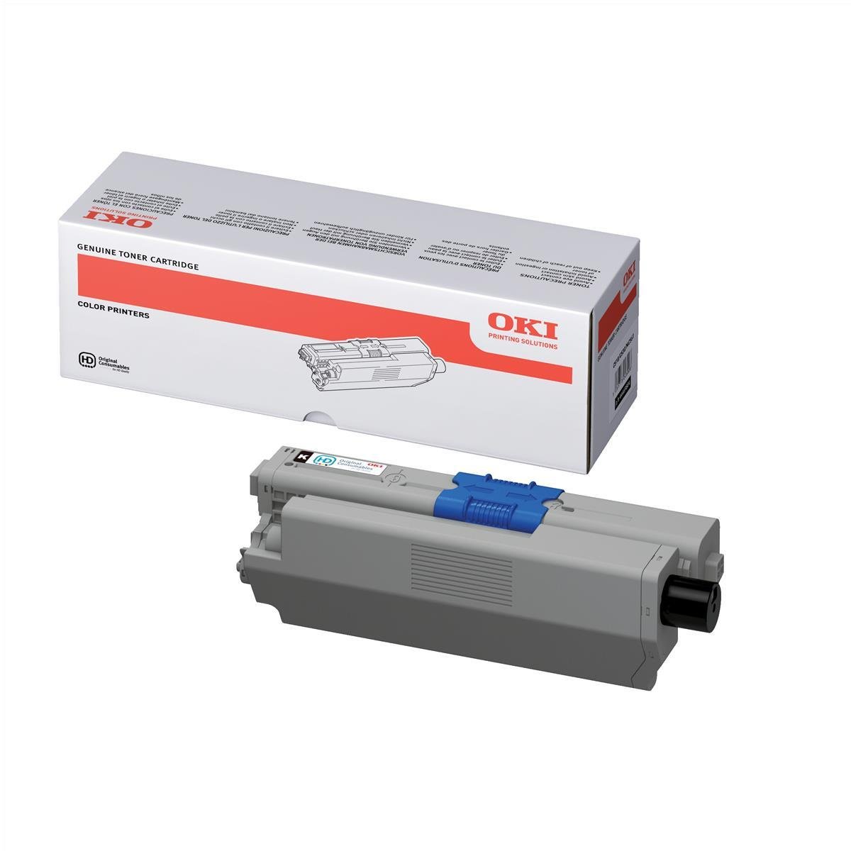 OKI Toner Cartridge for C510/C530 A4 Colour Laser Printers - Black