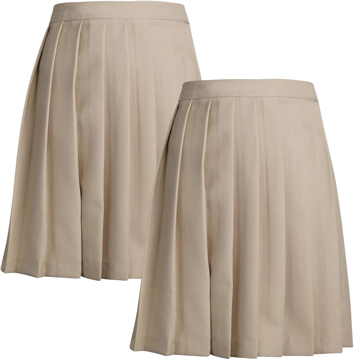 French Toast Junior Girls’ School Uniform Pleated Skirt (2 Pack
