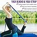 A2ZCARE Yoga Blocks (Set of 2) and Yoga Strap Set with D-Ring – Yoga Foam Block 9x6x4 inch and Yoga Stretching Strap (Black)thumb 3