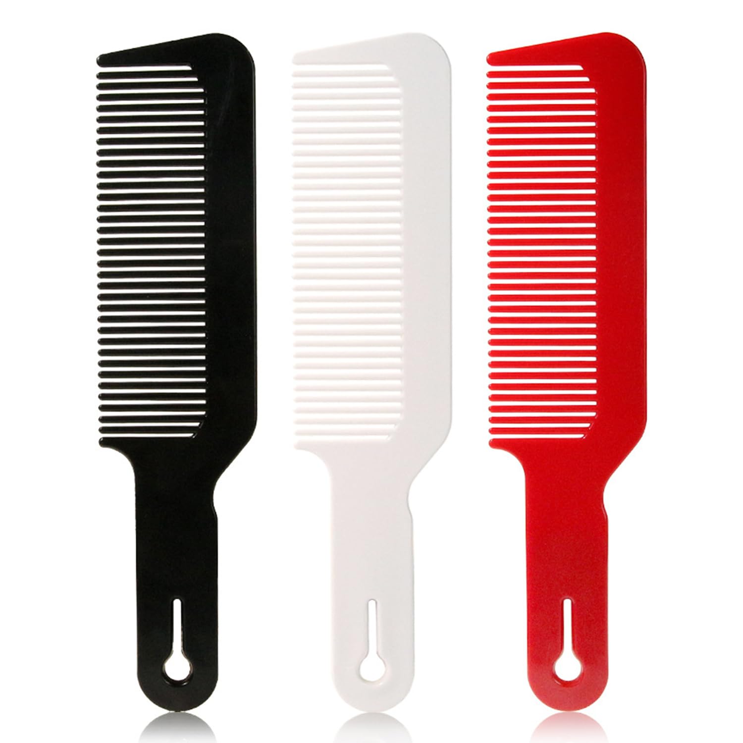 3 Pieces Clipper Hair Comb, Fade Comb, Barber Comb, Scissor Comb, Hairdresser Fade Comb, Hair Blending Tool, Blending Comb, Large Comb
