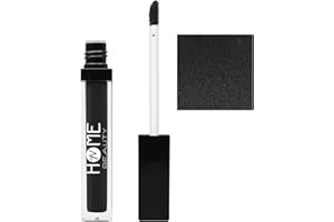 7V HOME BEAUTY Black Matte Liquid Lipstick, Long Lasting High Pigmented Non-stick Waterproof Black Lipstick (5ml, #723)