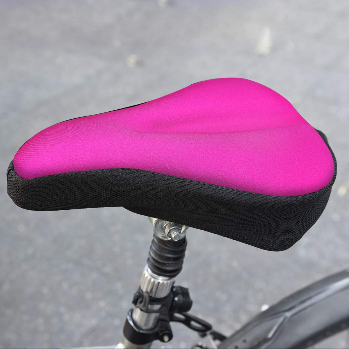 kwmobile Coprisella per Bici in Gel Seduta Comfort con Tessuto Impermeabile  Fucsia coprisellino Imbottito per Bicicletta Copertura Sella con Imbottitura  per sellino Bici Copri sellini Sport e tempo libero berjaya.edu.my