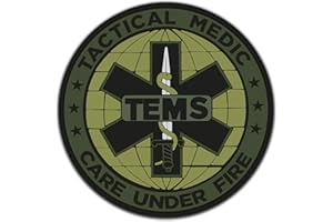 KRAMER STICKER'S SHOP Tactical Medic EMT Paramedic Vinyl Sticker for Car Sticker Water Bottle Sticker Phone Decal Helmet Sticker (2" Set of 2)
