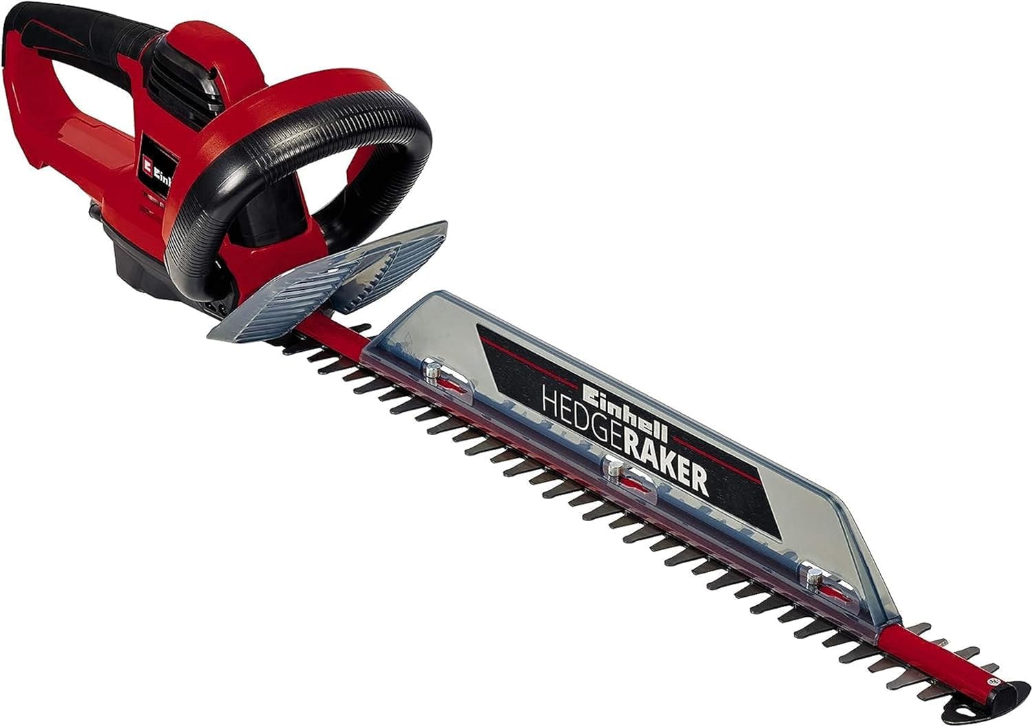 Einhell GC-EH 6055/1 Electric Hedge Trimmer - 55cm (22 Inch) Cutting Length, Laser-Cut Diamond-Ground Steel Blades, Cutting Collector - Lightweight Hedge Cutter, Powerful, Safe and Easy To Use