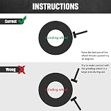 Mudder 3pk Diamond Grinding Wheel Dresser Stone Dresser for Bench Grinder Silver view 5