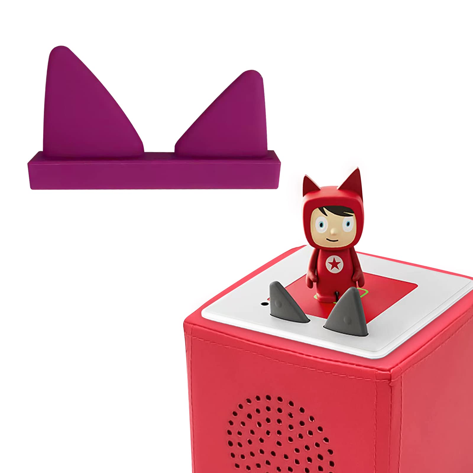 Replacement Ears for Toniebox Tonie Figures Tonies Starter Set for Toniebox (Purple)