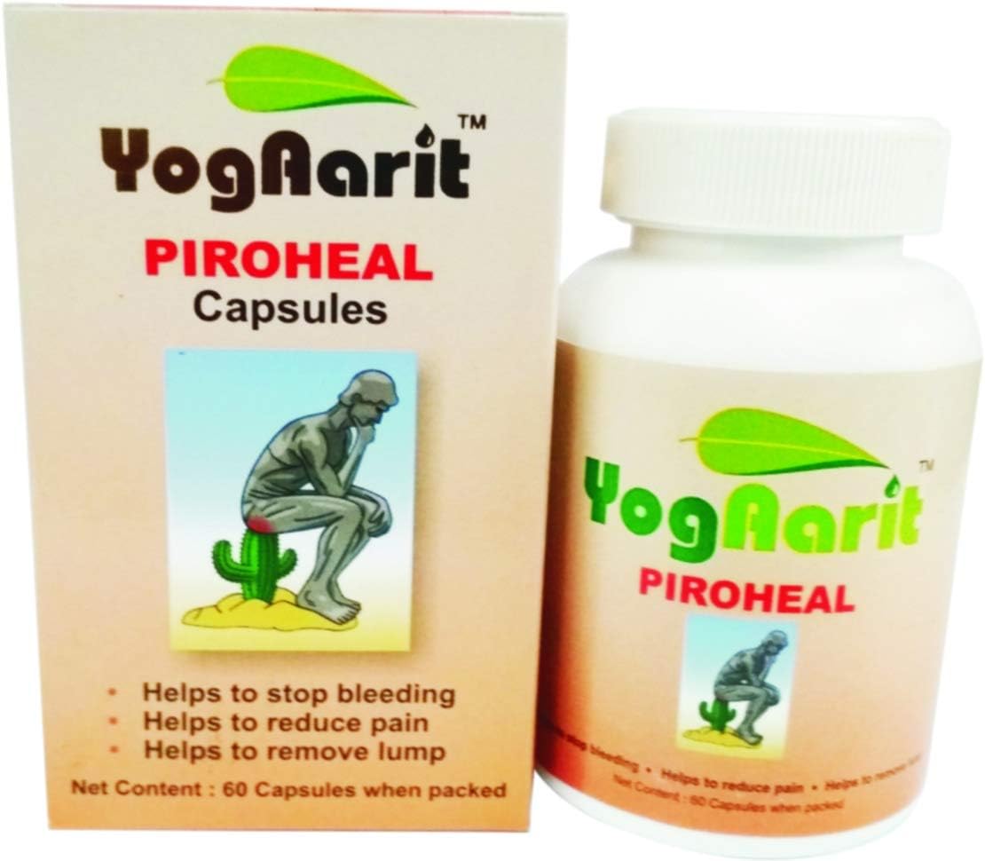 Yog Aarit Ayurvedic Piroheal capsules 100% Natural 60 Nos