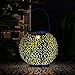Smart Solar 3940WRM1 Riad 7-Inch Solar Lantern, 8-Inch X 8-Inch X 7-Inch