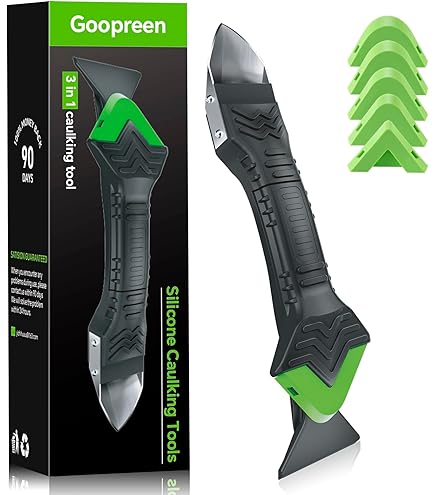 Hyde Plastic Scraper Tool - 1 3/8 Inch Wide Straight Scraper For Sealant And Caulking