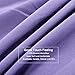 SORMAG Microfiber Queen 3-Piece Duvet Cover Set with 2 Pillow Shams, (Light purple/gray)