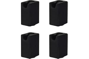 CNZTHDY 4PCS Silicone Socks Cover for 3D Printer Neptune 4 Plus/4 Max, High Temperature and Durable Black Silicone Cover 3D Printer Accessories Parts Protecting Extruder Heater Block and Nozzle