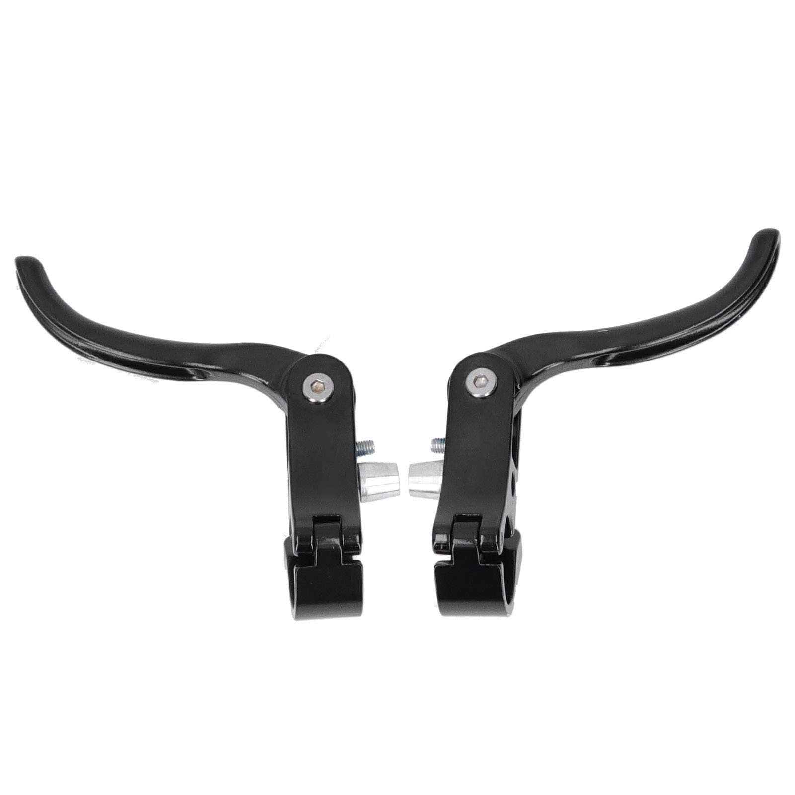 1 Pair Bike Brake Levers Aluminum Alloy Universal Brake Handle Lever Kit for 22.2mm / 23.8mm Diameter Bike Road Cycling(22.2mm / 0.87in)