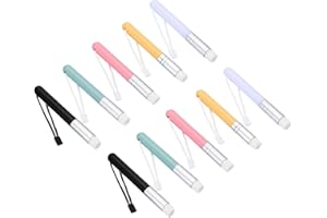 PATIKIL Ink Blending Brushes Mini for Card Making, 10 Pcs Small Ink Painting Blending Brushes Tool for Craft Drawing Stamping