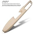 80995 Front Left Driver Side Armrest Repair Fit for Chevrolet Chevy Silverado Suburban Tahoe Avalanche For GMC Sierra Yukon 2010-2014 with Door Release Handle Above Armrest GM# 84127280, Tan, 27Inch