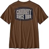 Carhartt Men's 107520 Relaxed Fit Lightweight Short-Sleeve Pocket 1889 Graphic