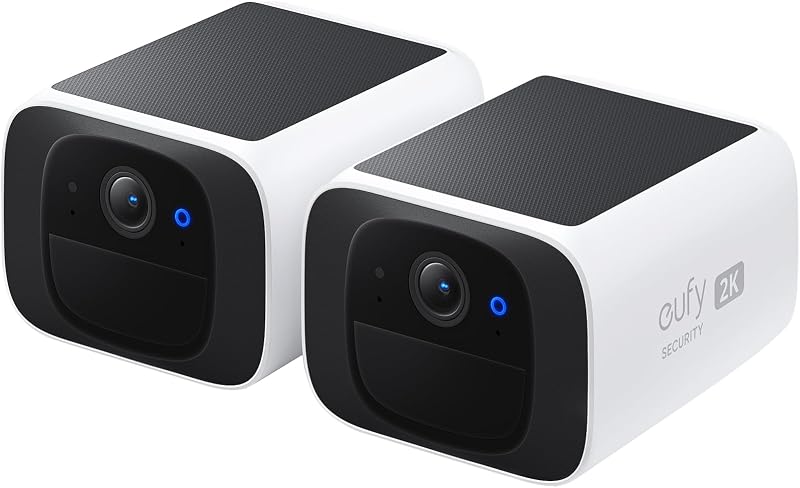 eufy Security SoloCam S220 2-Cam Solar Pack 2K Wireless Outdoor Camera