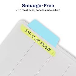 Avery Margin Ultra Tabs, 24 Repositionable Sticky