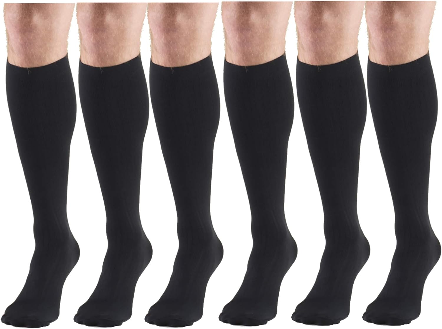 Compression Socks, 1520 mmHg, Men's Dress Socks, Knee High