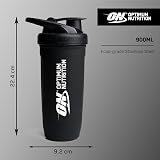 Optimum Nutrition Reforce Steel Smartshake 900 ml Stainless Shaker Bottle view 2