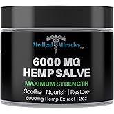 Medical Miracles 6000 MG Maximum Strength Healing Salve Use for HIPS, Joints, Neck, Back. Made with The Finest Available Ingredients