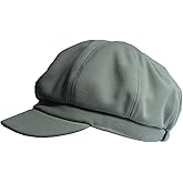Women Wool Newsboy Hats Cabbie Hat Beret Paperboy Tweed Baker Boy Cap