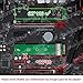 SHINESTAR PCIe SSD to M.2 NVME Adapter Card for 2013 2014 2015 2016 2017 MacBook Air Pro Retina, Hard Drive Converter to NGFF M2 Key M Card, Support Model A1465 A1466 A1398 A1502