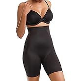 TC Fine Intimates Extra Firm Control Total Contour High-Waist Thigh Slimmer 2XL, Black
