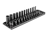 TEKTON 1/4 Inch Drive 12-Point Impact Socket Set
