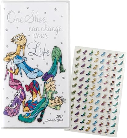 Amazon Co Jp ディズニー スケジュール帳 17 靴モチーフ 手帳 ディズニー プリンセス 10月始まり 東京 ディズニーリゾート限定 グッズ お土産 おもちゃ