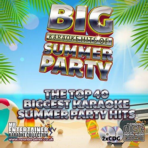 Mr Entertainer Big Karaoke Hits of Summer Party- Double CD+G (CDG) Pack. 40 Top Summer/Holiday/Happy Songs - Image 3