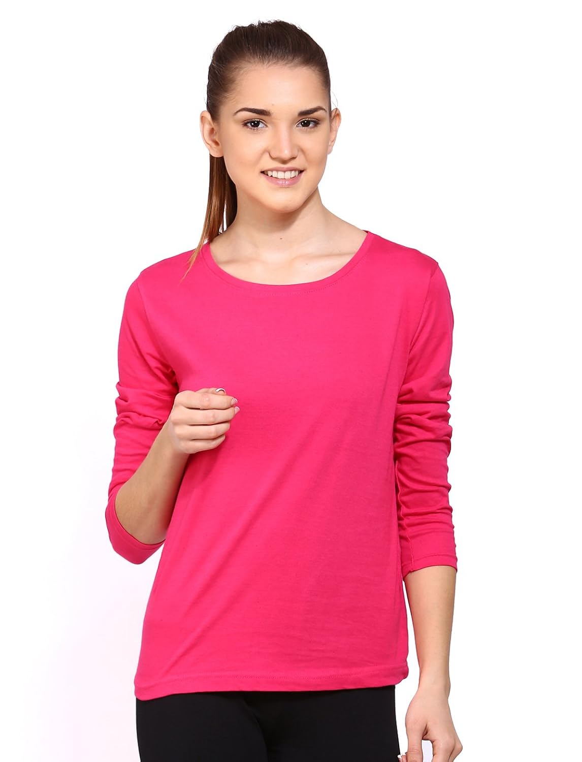 ap'pulse women's long sleeve t shirt(combo pack of 3)