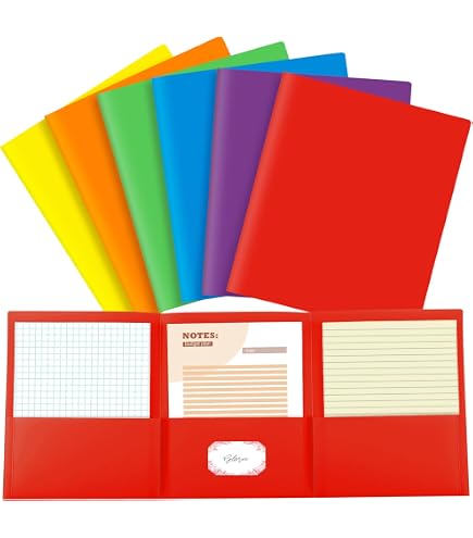 Tri Fold Letter Size Red Rope