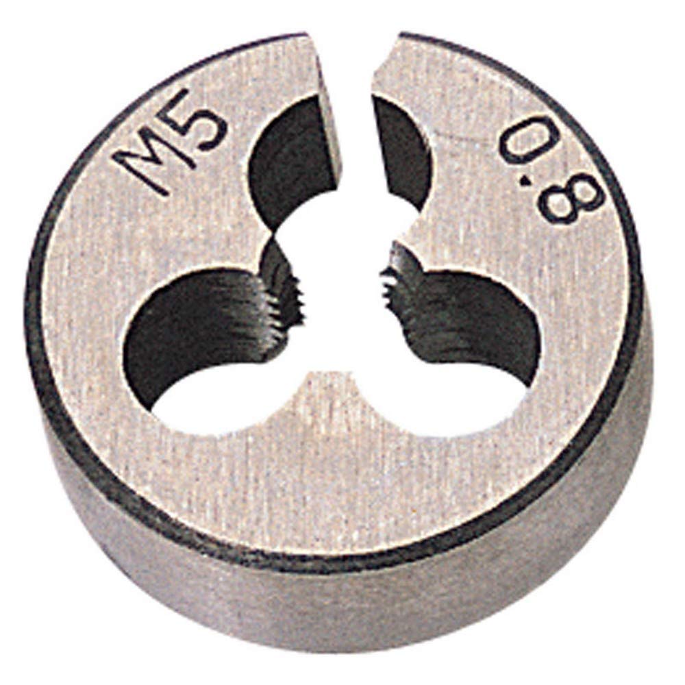 Draper 83808 M5 x 0.8 Circular Split Dies , Blue
