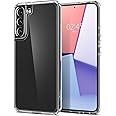 Spigen Ultra Hybrid [Anti-Yellowing Technology] Designed for Samsung Galaxy S22 Case (2022) - Crystal Clear