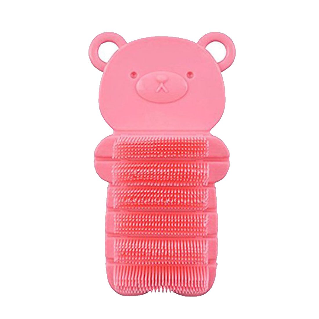 Photo 1 of JINCH Nail Scrubber Brush Kids, Finger Nails Scrub Scrubbing Cleaning Brushes with Soft Bristle for Baby Children, Cute Animal Style and 2 Colors Choice (Pink)