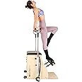 EchoMe Plates Combo Chair with Handles, Split-Pedal Stability Pilates Chair,Yoga Fitness Trainer, Pilates Reformer Machine, Pilates Equipent of Maple Wood for Home use and Studio Use