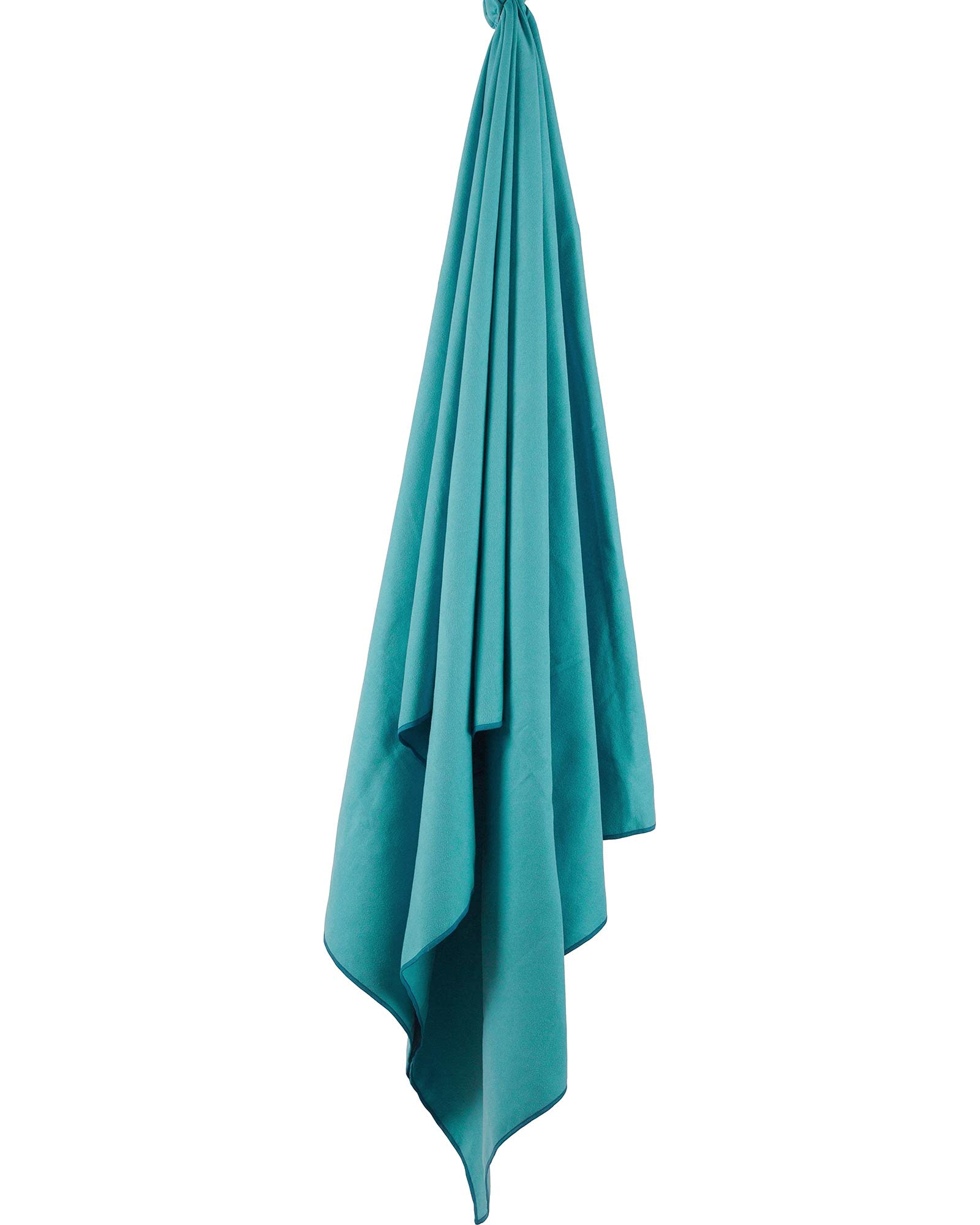 Lifeventure Recycled SoftFibre Travel Towel | Compact, Lightweight Quick-Dry Sports & Beach Towel, Sand-Free Design, Extra Large, Teal