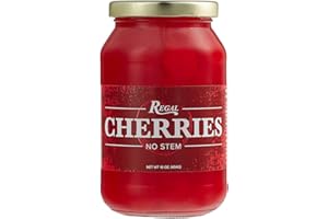 TABLETOP KING Regal 16 oz. Red Maraschino Cherries without Stems