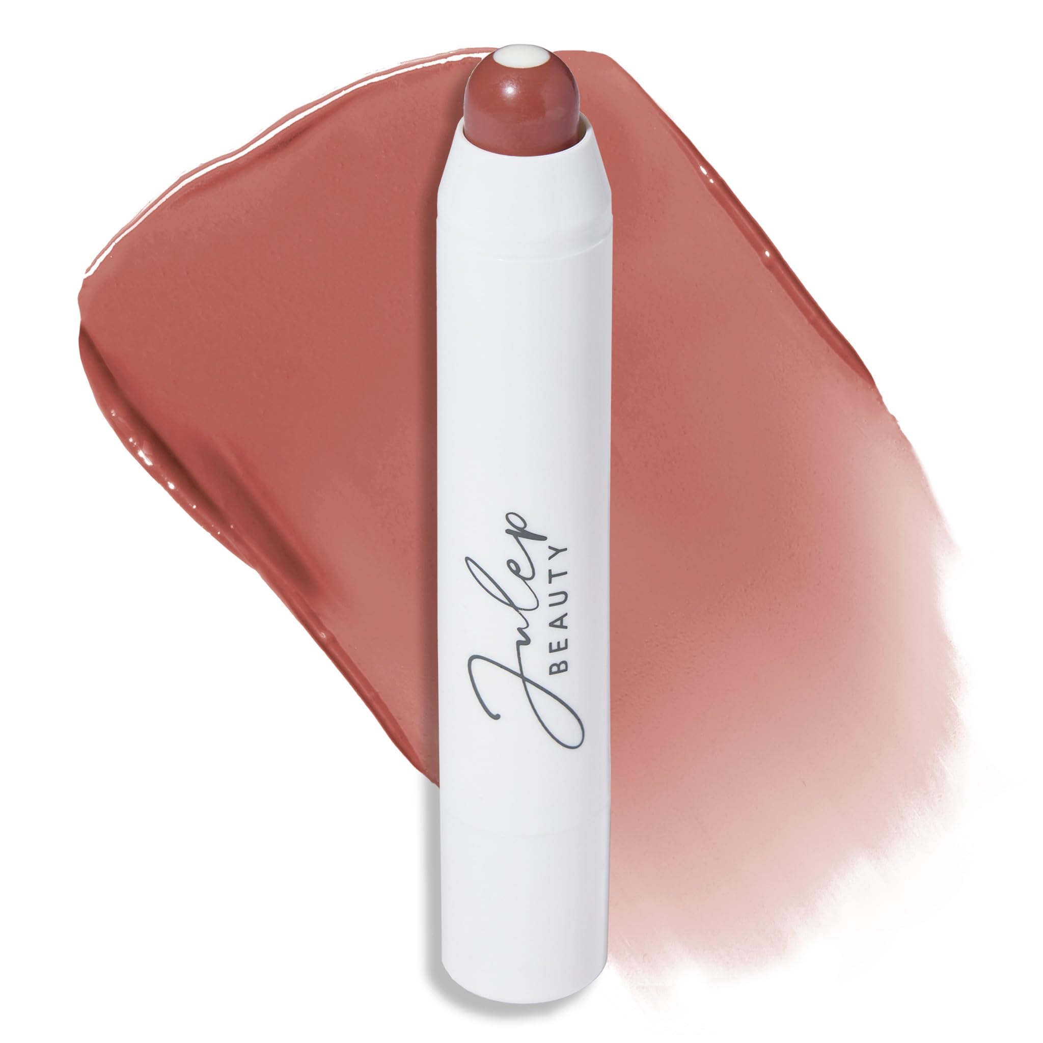 Julep It's Balm Full Coverage Lip Crayon (90s Neutral) Hydrating, Nourishing Lip Colour - Smooth, Highly Pigmented, Semi-Gloss Finish - Buildable Lipstick with Nourishing Vitamin E Lip Balm Core