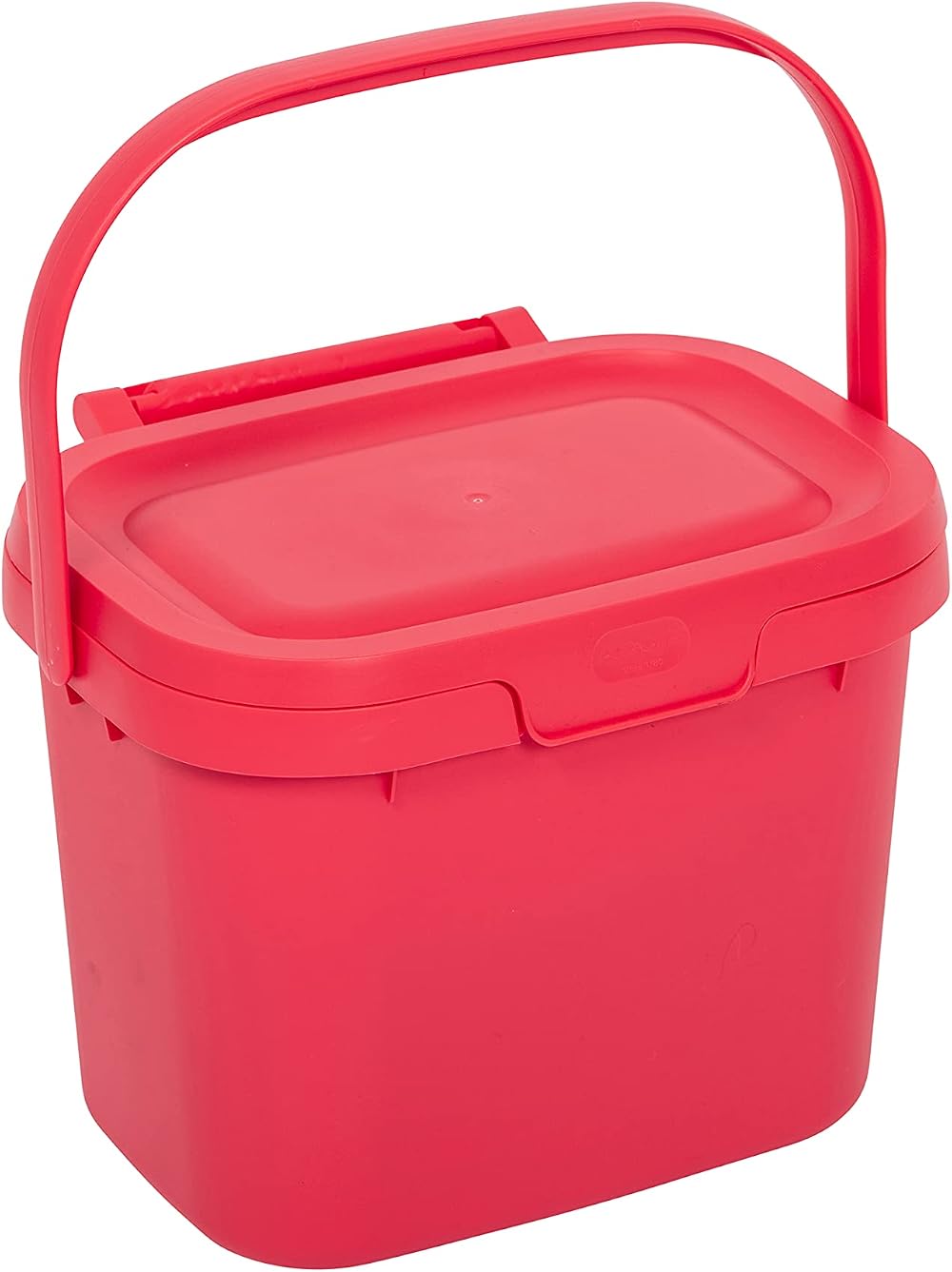 Addis Everyday Kitchen Food Waste Compost Caddy Bin 4.5 Litre Pomegranate