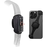 EZHIZHEYU Detachable Cellphone Holder for Backpack Strap,Shoulder Strap Mounts for All Series of iPhone,Fit Hiking/Climbing
