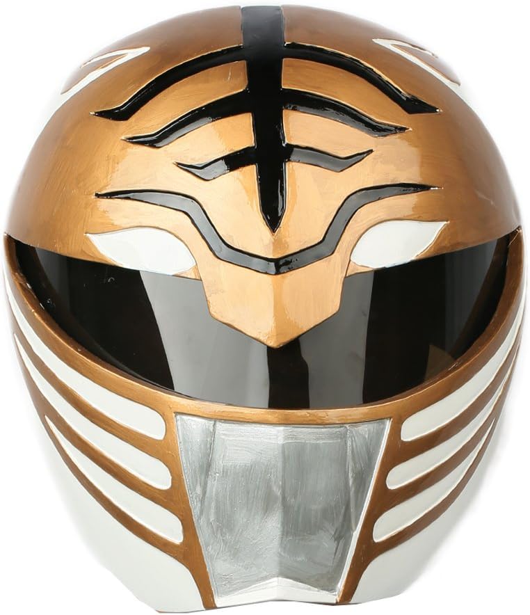 Wellgift Power Rangers Helmet Mask Halloween Cosplay Costume Adult Men Full Head Resin Masks Replica Fancy Dress Party Merchandise Accessory