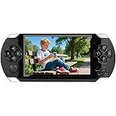 CUZCOP 4.3-inch Video Game Console Retro Portable Handheld Game Device Support Video/Music/E-book Playback Nostalgic Kid's Birthday/Christmas Gift/Toy Suitable for Home/Uutdoors/Travel (Black)
