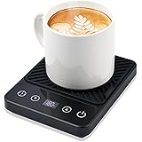 Coffee Warmer for Desk - Electric Mug Warmer, Coffee Mug Warmer with Timer, 6 Temp Mug Warmer, Smart Coffee Cup Warmer, Coffe