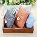 Soledi Natural Air Purifying Bamboo Charcoal Deodorizer Bag Portable Air Freshener for Fridge, Freezers, Closet, Car & Shoes (6packs100g)