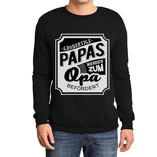 Großartige Papas werden zum Opa befördert - Geschenk Großvater Sweatshirt