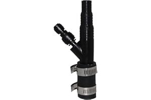 NEO-PURE Reverse Osmosis & Dishwasher Drain Line Adapter – Universal Quick-Connect Fitting for 1/4″ & 3/8″ Tubes – Fits 1/2″-7/8″ Hoses – No-tool Install