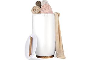 PalProt Towel Warmer Bucket Heater Bathroom Electric Blanket Cloth Dryer with 4 Timer Enjoy Shower Auto Off (Large)