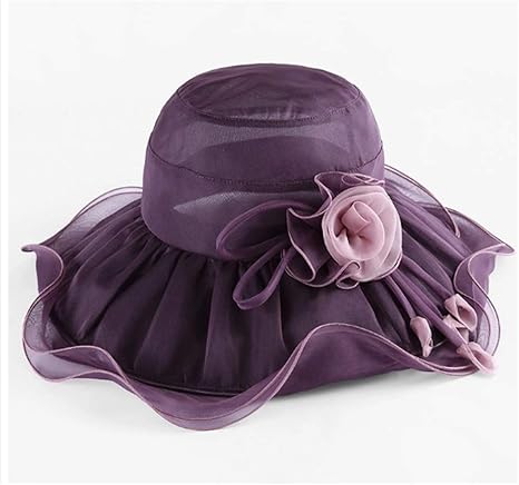 Amazon Co Jp Iku夫 黒人女性の大きい帽子 日曜日の帽子57cmのまわりで風ロープの頭部が付いている折り畳み式の紫外線 絹の調節可能なヘッドサラウンド ホーム キッチン