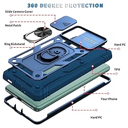 Jeylly Galaxy S20 FE 5G Case with Slide Camera